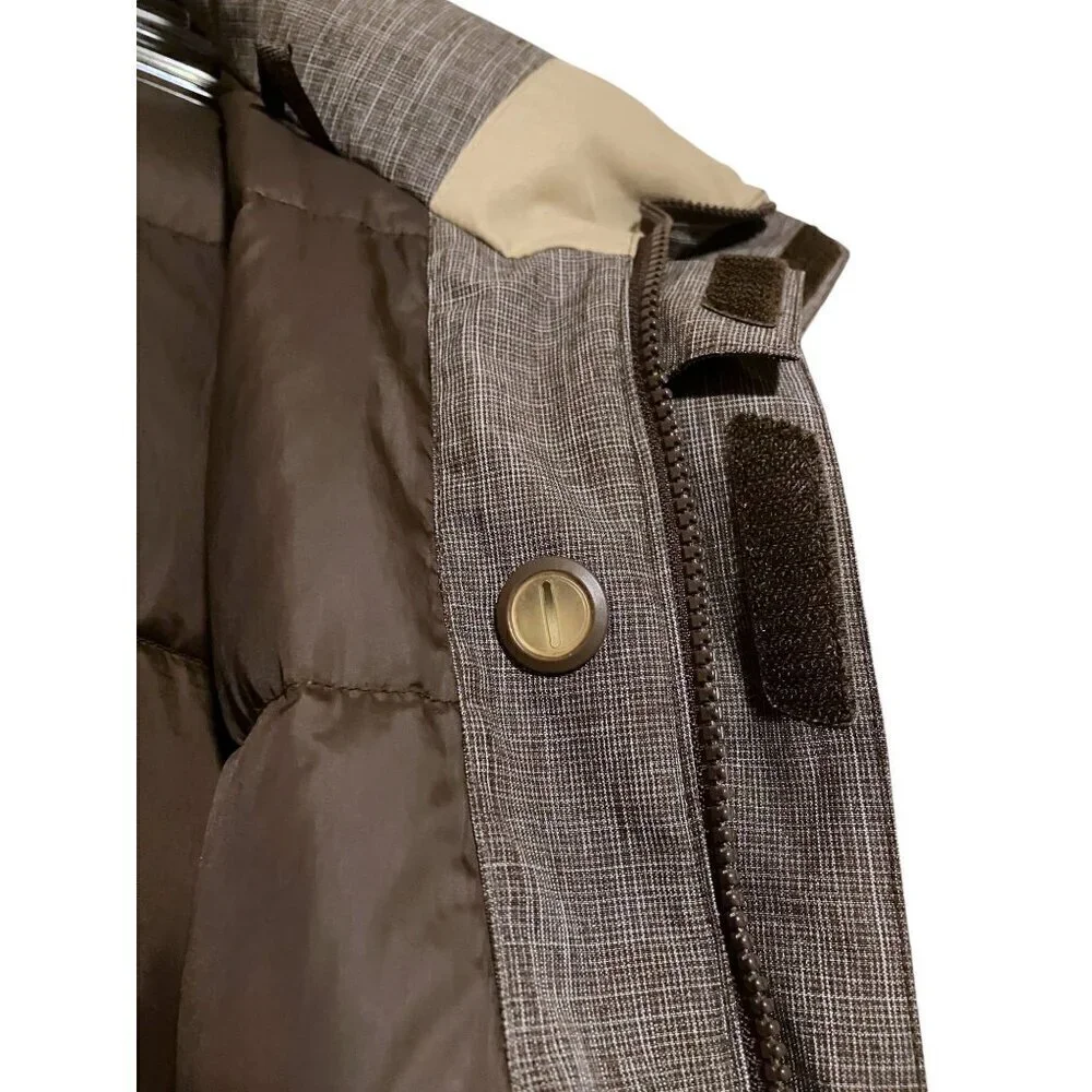 Y2K Nike ACG Puffer Jacket L 650 Goose Down Hooded Vented Zippered Pockets